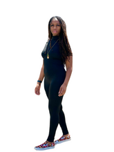 Load image into Gallery viewer, Sleek Black Jumpsuit