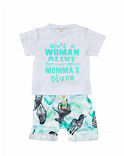 Load image into Gallery viewer, Toddler Boy Zebra Printed 2pc. Set