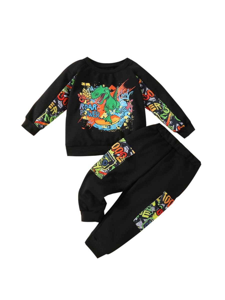Dinosaur Graffiti Boys Set